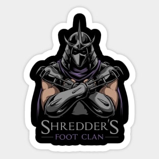 Shredder's Creed Sticker